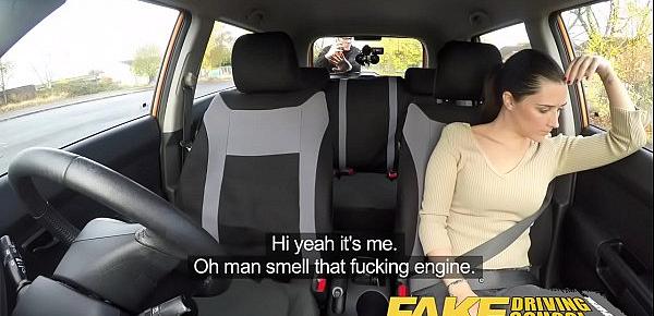 Fake Driving School little English teen gets fucked after her lesson